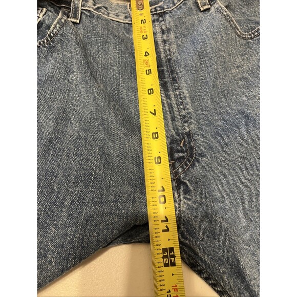 Vintage Levis Silvertab Mens 34x34 Relaxed Fit Straight Blue Denim 100% Cotton - Picture 7 of 15